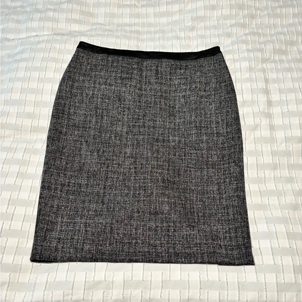 Ann Taylor Charcoal Pencil Skirt